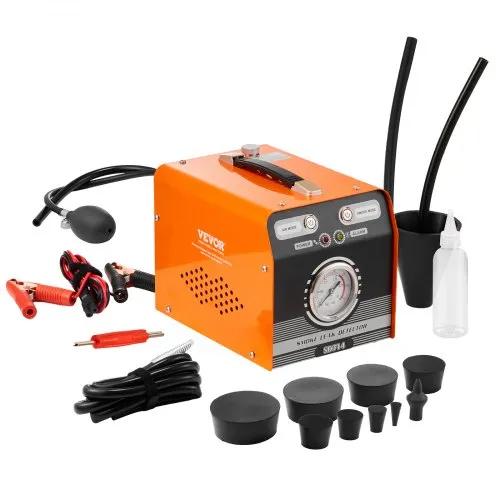 VEVOR Kfz-Rauchmaschine Rauchmaschine Lecksuchgerät 8 L/min, Auto-Rauchmaschine Luftmodus & Rauchmodus zwei Modelle, Lecksuchgerät mit Manometer & Luftpumpen, 12 V Lecksuchgerät Rauchmaschine VEVOR Kfz-Rauchmaschine Rauchmaschine Lecksuchgerät 8 L/min, Auto-Rauchmaschine Luftmodus & Rauchmodus zwei Modelle, Lecksuchgerät mit Manometer & Luftpumpen, 12 V Lecksuchgerät Rauchmaschine