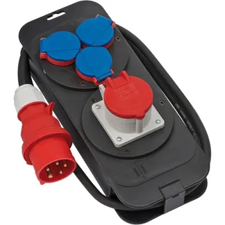 Baustromverteiler 16A / IP44, 4-fach Baustromverteiler 16A / IP44, 4-fach