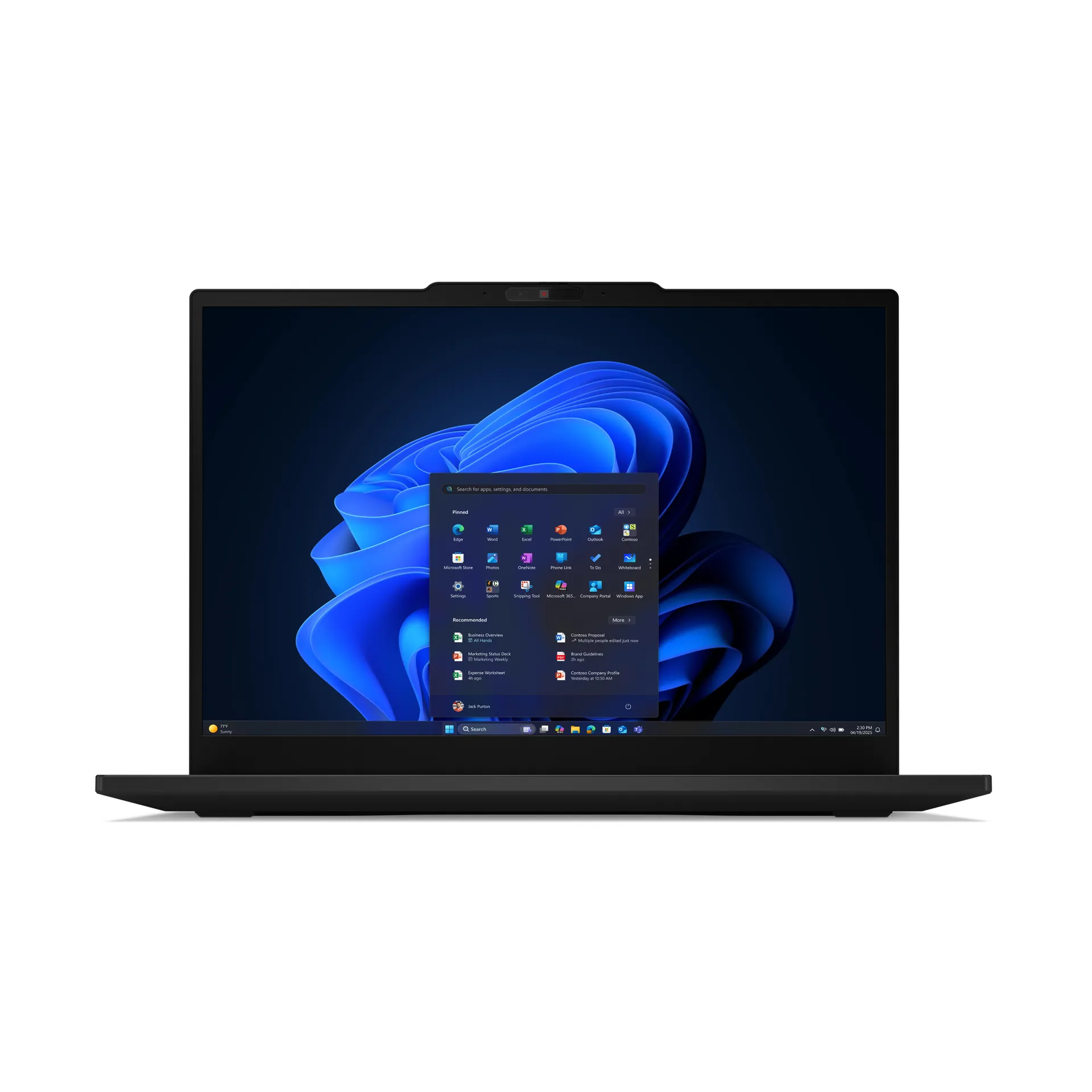 Lenovo ThinkPad L13 Gen 6 (Intel) Intel Core Ultra 5 225U Laptop 33,8 cm (13.3") WUXGA 16 GB LPDDR5x-SDRAM 512 GB SSD Wi-Fi 6E (802.11ax) Windows 11 Pro Deutsch Schwarz – Bild 2