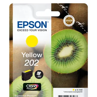 Epson Kiwi Singlepack Yellow 202 Claria Premium Ink Epson Kiwi Singlepack Yellow 202 Claria Premium Ink
