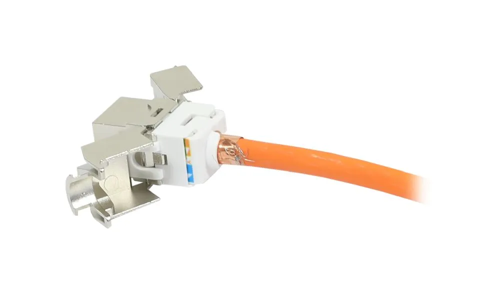 Keystone, Modul, TP-Buchse(RJ45), CAT6A, 500MHz, Slim-line, Synergy 21, – Bild 6