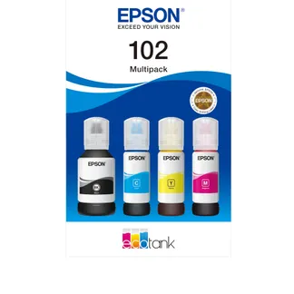 Epson 102 EcoTank 4-colour Multipack Epson 102 EcoTank 4-colour Multipack