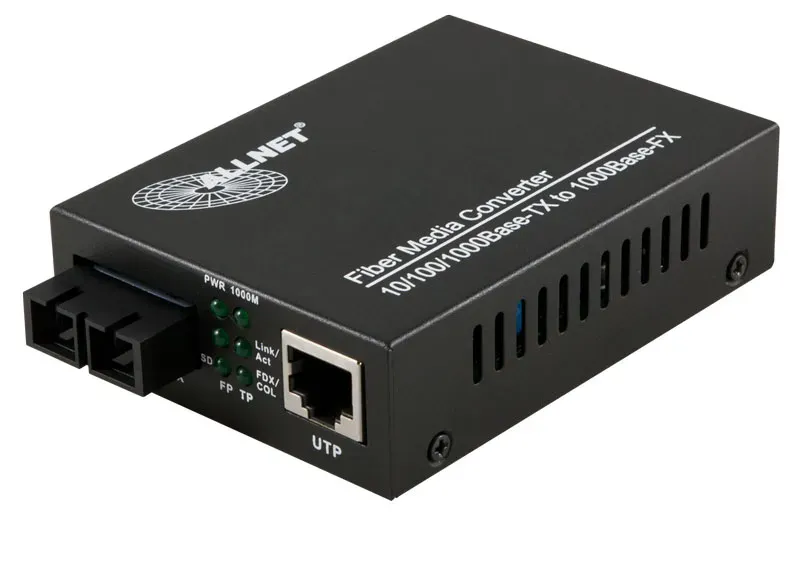 ALLNET Medienkonverter 10/100/1000BASE-T auf 1000BASE-LX Singlemode SC Anschluss 10km “ALL-MC105G-SC-SM” ALLNET Medienkonverter 10/100/1000BASE-T auf 1000BASE-LX Singlemode SC Anschluss 10km “ALL-MC105G-SC-SM”