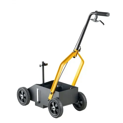 VEVOR Markierungswagen Linien-Markiergerät Linemarker 9 Spraydosen Schwarz, Bodenmarkierung für Parkplatz Werkstatt Straße Einkaufszentrum Sportplatz 50–100 mm Einstellbare Linienbreite mit Adapterdüse – Bild 10