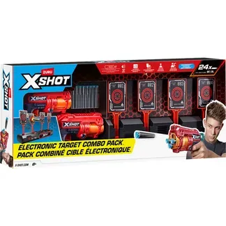 XSHOT Interaktive Zielscheibe & Fury 4 2er Pack, Dartblaster XSHOT Interaktive Zielscheibe & Fury 4 2er Pack, Dartblaster