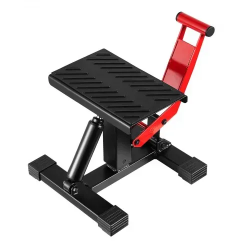 VEVOR Motorrad Dirt Bike Stand Lift Jack Hebetisch (544 kg belastbar) höhenverstellbare Hebeständer mit hydraulischer Hebefunktion, höhenverstellbar (250-465 mm) für Reparatur von Motocross – Bild 9