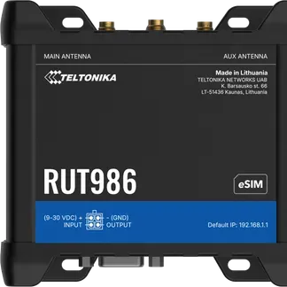 Teltonika · Router · RUT986 · INDUSTRIAL GLOBAL LTE CAT 4 Router Teltonika · Router · RUT986 · INDUSTRIAL GLOBAL LTE CAT 4 Router