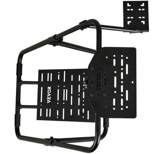 VEVOR Lenkradständer 600–830mm Gamesitz 0°-40° Spielsitz aus Stahlrahmen Rennsimulator für Rennspiele Spielsitz Rennsitz Racing Sitz für Logitech Thrustmaster Fanatec Hori und Mad Catz – Bild 10