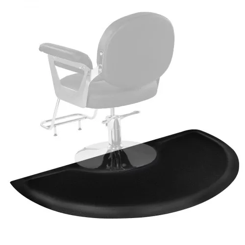 VEVOR Salonmatte für Friseure, 910×1520 mm, halbrunde Stehmatte, 13 mm dicke Anti-Ermüdungsmatte mit rundem Ausschnitt, leicht zu reinigender PVC-Oberfläche & abgeschrägten Kanten zum Stolpern VEVOR Salonmatte für Friseure, 910×1520 mm, halbrunde Stehmatte, 13 mm dicke Anti-Ermüdungsmatte mit rundem Ausschnitt, leicht zu reinigender PVC-Oberfläche & abgeschrägten Kanten zum Stolpern