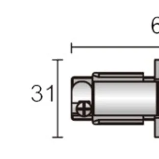 Powergear 3PH VERBINDER (INSULIERT), Schwarz Powergear 3PH VERBINDER (INSULIERT), Schwarz