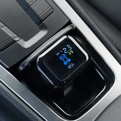 VEVOR Reifendrucküberwachungssystem für Wohnmobile, 7,3–87 psi Anhänger-TPMS, universelles kabelloses Autoalarmsystem wasserdichtes TPMS-Sensorset mit 4 Sensoren 5 Alarmmodi Echtzeitanzeige – Bild 7