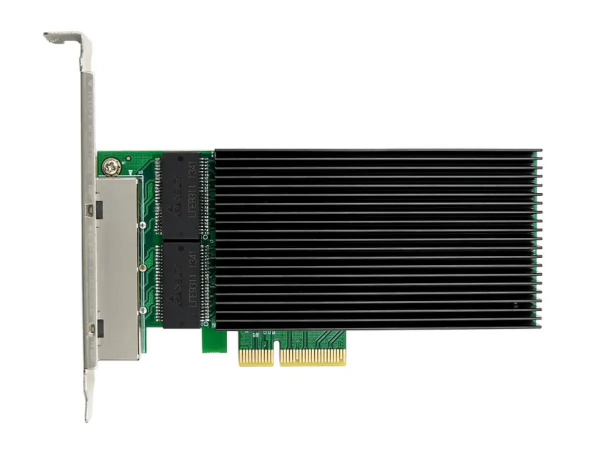 ALLNET PCIe 2.5G X4 Quad Port 2.5 Gigabit Server Adapter- Copper RJ45 - ALL0145-4-2.5G-TX – Bild 2