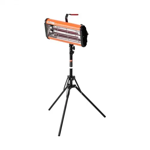 VEVOR Infrarot-Härtungslampe, Hand-/Ständer-Doppelnutzung, 2000 W, 0–90 Min. Zeiteinstellung, Auto-Härtungslampe mit automatischer Heizung und Halterung, 32 m² große Sprüh-/Backkabinenheizungen – Bild 9