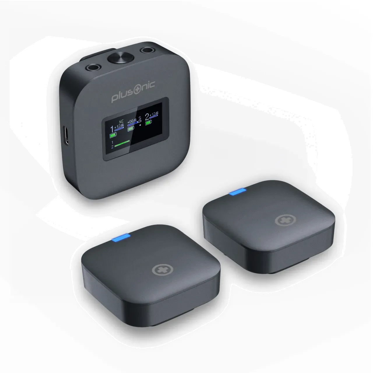 Plusonic Wireless Mikrofone Kit PS-TDS8 “USB Type C/Lightning/3,5mm Klinke” WiFi-Micro *ALLTRAVEL* Plusonic Wireless Mikrofone Kit PS-TDS8 “USB Type C/Lightning/3,5mm Klinke” WiFi-Micro *ALLTRAVEL*