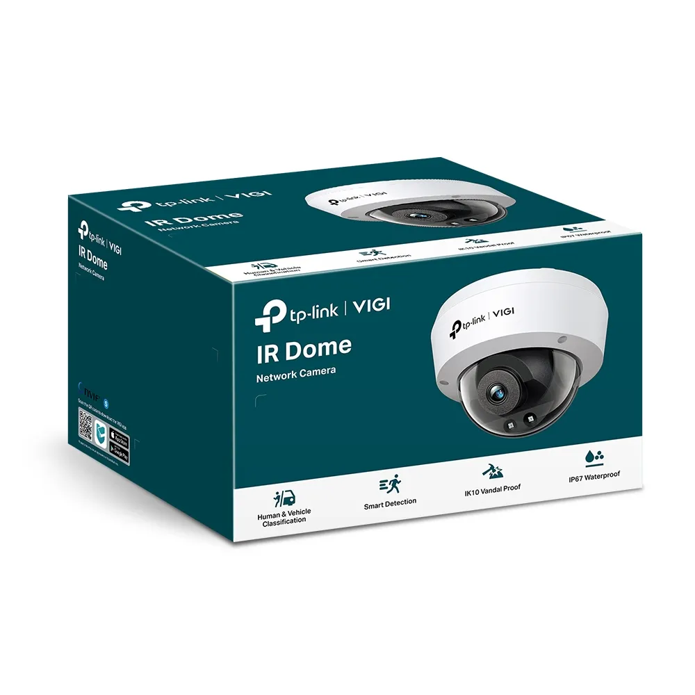 TP-Link - 4MP Dome Network Camera - VIGI C240I(2.8mm) – Bild 3