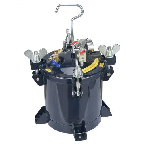 VEVOR Druckbehälter Farbbehälter Sprühfarbe Drucktopf 10 L Drucktank, 70 psi Lackierpistole Farbbehälter Φ 24 × 25 cm Spray Paint Pressure Pot Tank Paint Container Farbspritzpistolen Lacken, Flecken – Bild 9