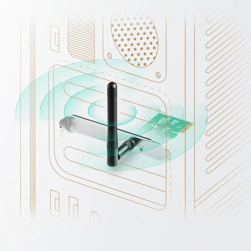 TP-Link 150Mbit/s-WLAN-PCI-Express-Adapter – Bild 3
