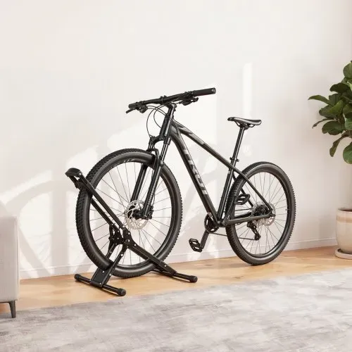 VEVOR Fahrradständer Faltbar Freistehender Abstellständer für MTB Rennrad, Kohlenstoffstahlrahmen, Ø508-737 mm / 20-29 Zoll Reifen, Breite bis 75 mm / 2,9 Zoll, Bodenständer für Zuhause Garage Lager – Bild 7