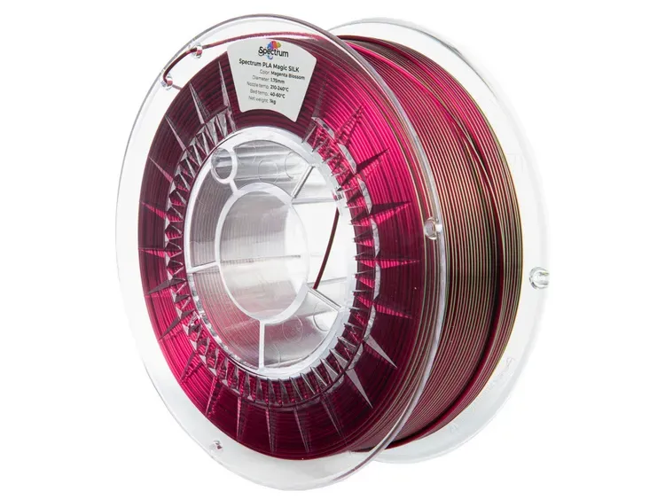 Filament Spectrum · PLA Magic SILK · MAGENTA BLOSSOM · 1.75mm · 1kg – Bild 3