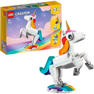 31140 Creator 3-in-1 Magisches Einhorn, Konstruktionsspielzeug 31140 Creator 3-in-1 Magisches Einhorn, Konstruktionsspielzeug
