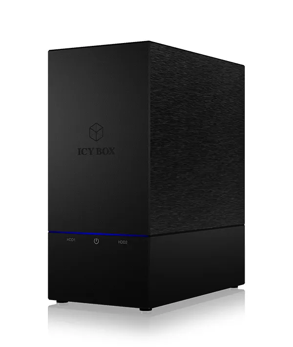 ICY BOX IB-RD3621U3, RAID-System für 2x 3,5" SATA III HDD zu USB 3.2 Gen 1 Host, RAID 0, 1, Large, Single, schwarz – Bild 7