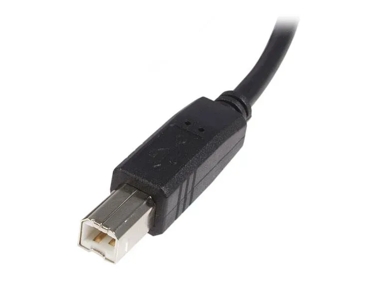 StarTech.com 1 m USB 2.0 A-auf-B-Kabel - Stecker/Stecker – Bild 3