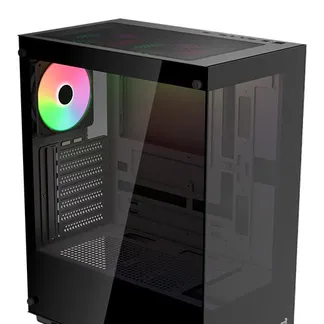 Aerocool Pivot Midi Tower Schwarz Aerocool Pivot Midi Tower Schwarz