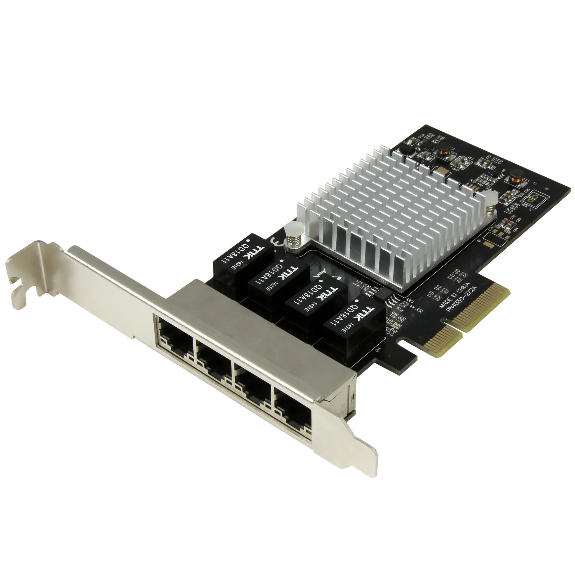 StarTech.com 4 Port PCI Express Gigabit Ethernet Netzwerkkarte – Intel I350 NIC StarTech.com 4 Port PCI Express Gigabit Ethernet Netzwerkkarte – Intel I350 NIC