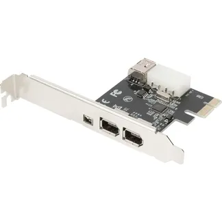 PCI Express Karte Firewire 1394a (3+1 Port), Schnittstellenkarte PCI Express Karte Firewire 1394a (3+1 Port), Schnittstellenkarte