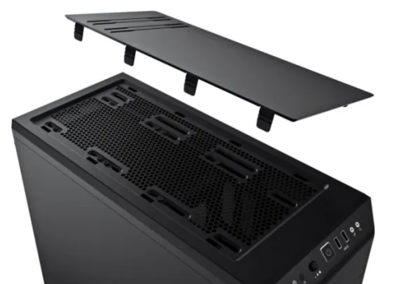 be quiet! Pure Base 600 Midi Tower Schwarz, Silber – Bild 7