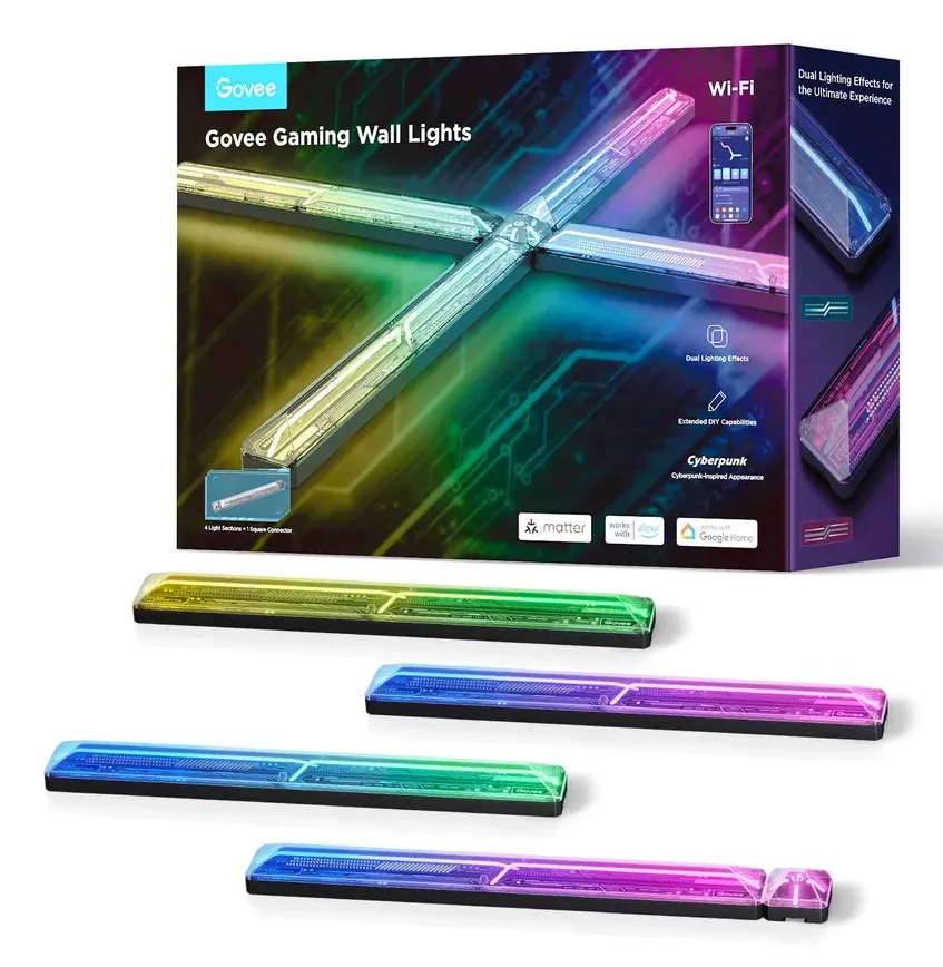 Govee H6063 Intelligente Wandleuchte Wi-Fi/Bluetooth 72 W Govee H6063 Intelligente Wandleuchte Wi-Fi/Bluetooth 72 W