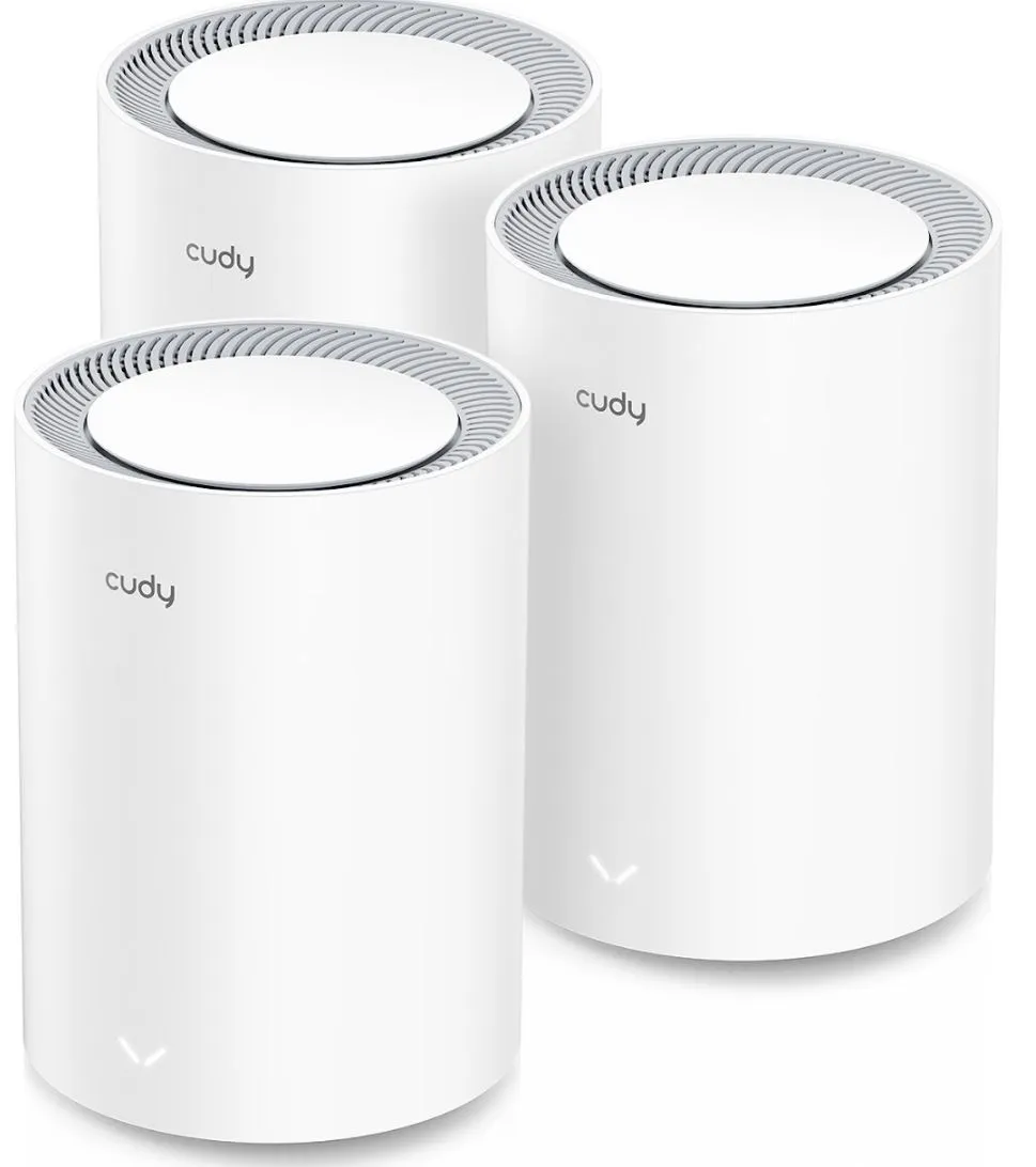 Cudy AX3000 Wi-Fi 6 Mesh 2.5G Solution, M3000(3-Pack) Cudy AX3000 Wi-Fi 6 Mesh 2.5G Solution, M3000(3-Pack)