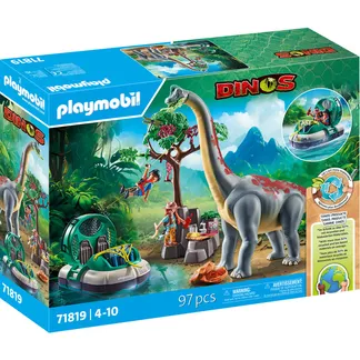 71819 Dinos Brachiosaurus-Begegnung mit Luftkissenboot, Konstruktionsspielzeug 71819 Dinos Brachiosaurus-Begegnung mit Luftkissenboot, Konstruktionsspielzeug