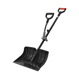 VEVOR Schneeschaufel, 455×320 mm Schneeräumer mit D-förmigen Griffen und Hilfsgriff, Schneeschippe, Schneeschüppe, leichtes Schneeräumwerkzeug für Garten, Auto, Camping im Freien VEVOR Schneeschaufel, 455×320 mm Schneeräumer mit D-förmigen Griffen und Hilfsgriff, Schneeschippe, Schneeschüppe, leichtes Schneeräumwerkzeug für Garten, Auto, Camping im Freien