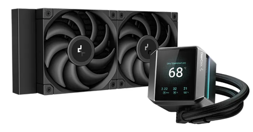 DeepCool MYSTIQUE 240 Prozessor All-in-One-Flüssigkeitskühler 12 cm Schwarz 1 Stück(e) DeepCool MYSTIQUE 240 Prozessor All-in-One-Flüssigkeitskühler 12 cm Schwarz 1 Stück(e)