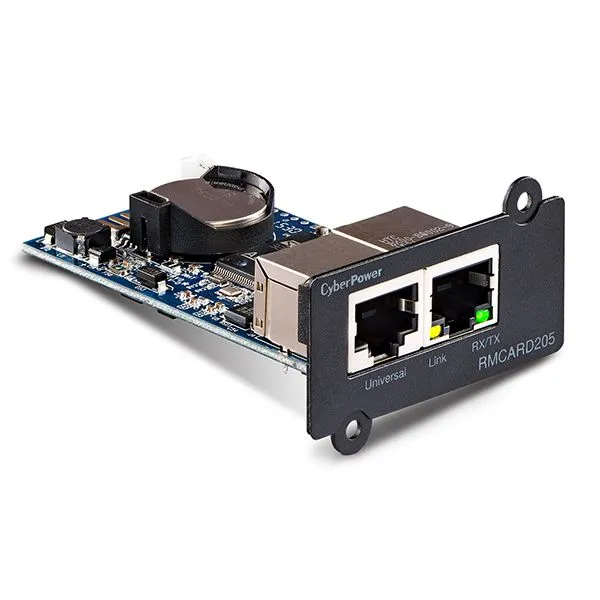 CyberPower USV, zbh. SNMP Netzwerkkarte für OR/OL/OLS/PR Serie, mit Anschluss für Environment Sensor – Bild 2