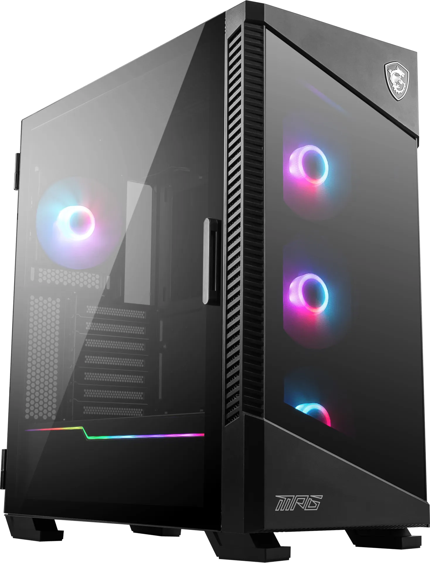 MSI MPG Velox 100R Midi Tower Schwarz – Bild 6