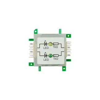 ALLNET Brick’R’knowledge LED dual gelb & grün Signal durchverbunden ALLNET Brick’R’knowledge LED dual gelb & grün Signal durchverbunden