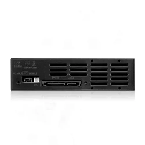 ICY BOX IB-158SSK-B, Wechselrahmen, 1x 3,5" SATA I/II/III oder SAS II HDD zu 1x SATA Host, EasySwap trägerlos, Stahl + Plastik, abschließbar,schwarz – Bild 7