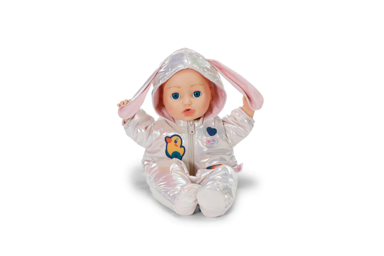 BABY born Winter Suit Cream 43cm Puppen-Strampelanzug – Bild 4