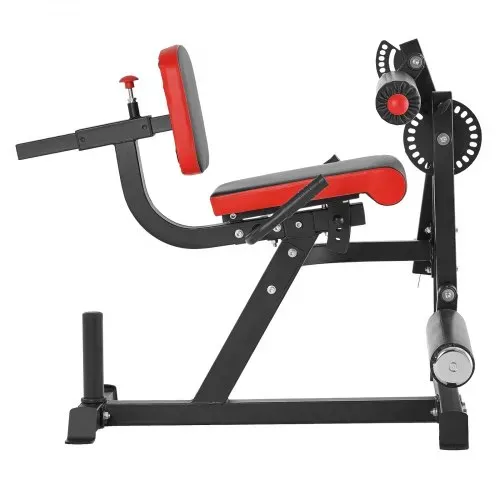VEVOR sitzende Beinstrecker und Curl-Maschine Trainingsgerät Beinpresse Beintrainer (317 kg belatbar), verstellbare Bein-Trainingsbank, Bein-Drehstrecker Krafttrainingsgerät für Heim-Fitnessstudio – Bild 9