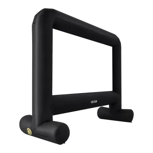 VEVOR aufblasbare Filmleinwand Projektion Beamer Leinwand aus 600D, Projektionsleinwand mit tragbarer Aufbewahrungstasche, 16:9, Filmprojektion für Heimkino Mottoparty Poolspaß (354 x 130 x 290 cm) – Bild 10