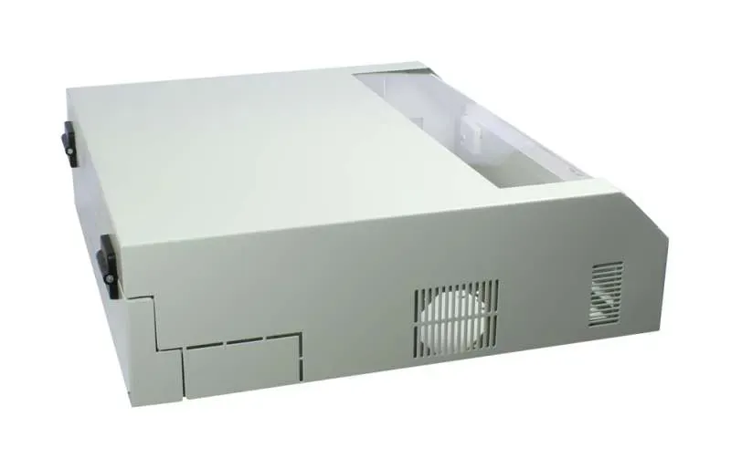 ALLNET 19"Wandgehäuse, 3HE, Vertikal, T145, Lichtgrau, SWV-Serie, – Bild 3