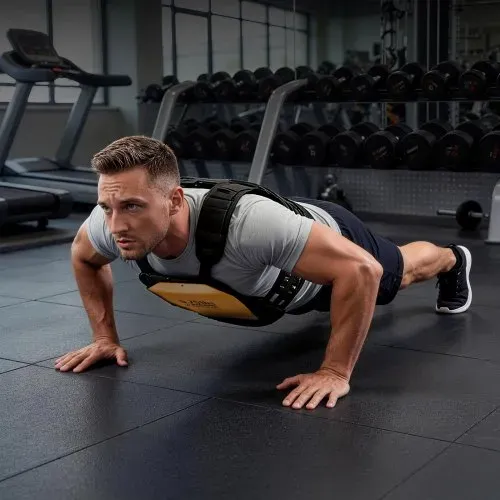 VEVOR Gewichtsplatten für Gewichtswesten 5,2 kg Set (2 x 2,6 kg), Gebogene Gewichtswestenplatten für WODs & Funktionelles Training, Ergonomisches Zusatzgewicht für Krafttraining, Laufen und Fitness – Bild 7