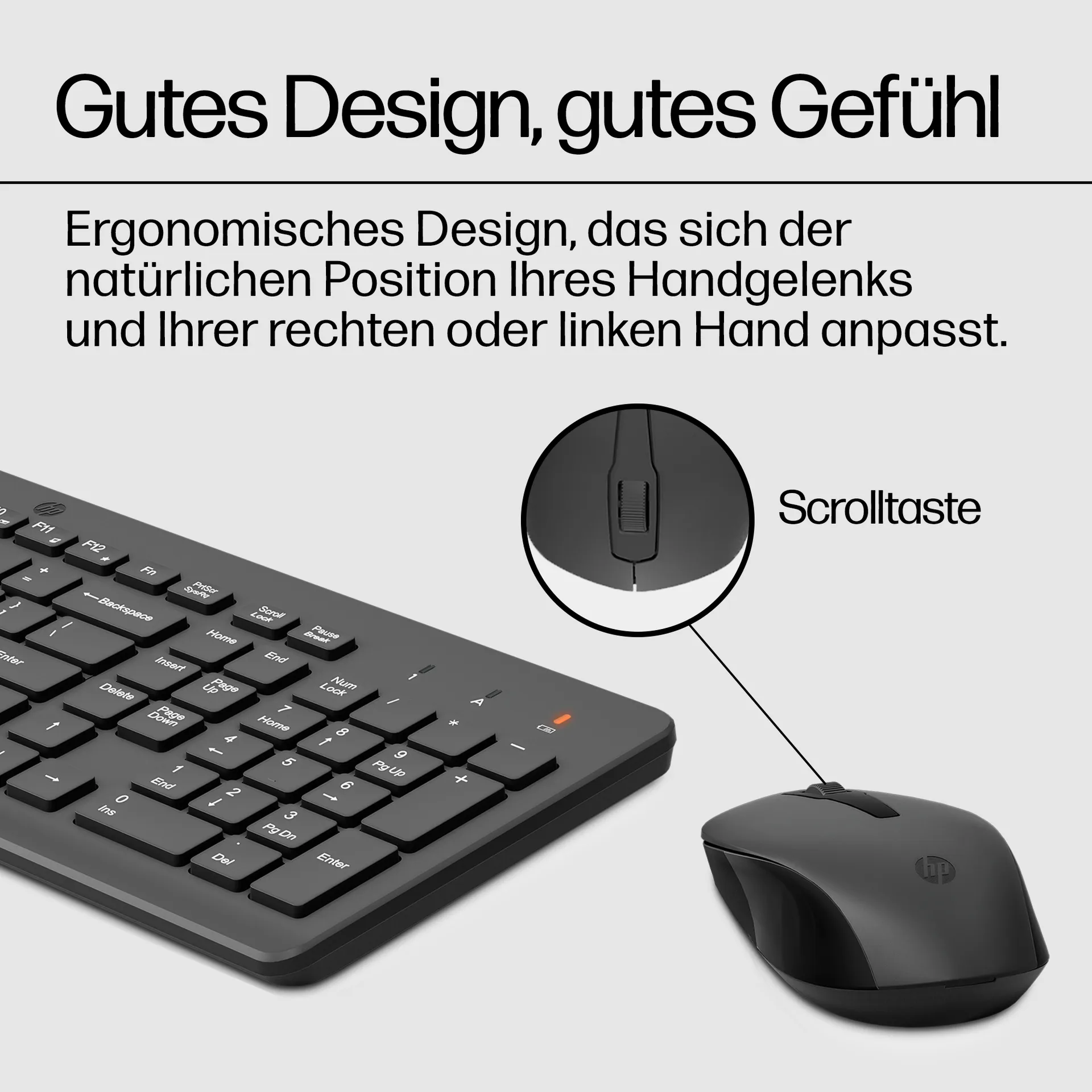 HP 330 Wireless-Maus und -Tastatur im Paket – Bild 3