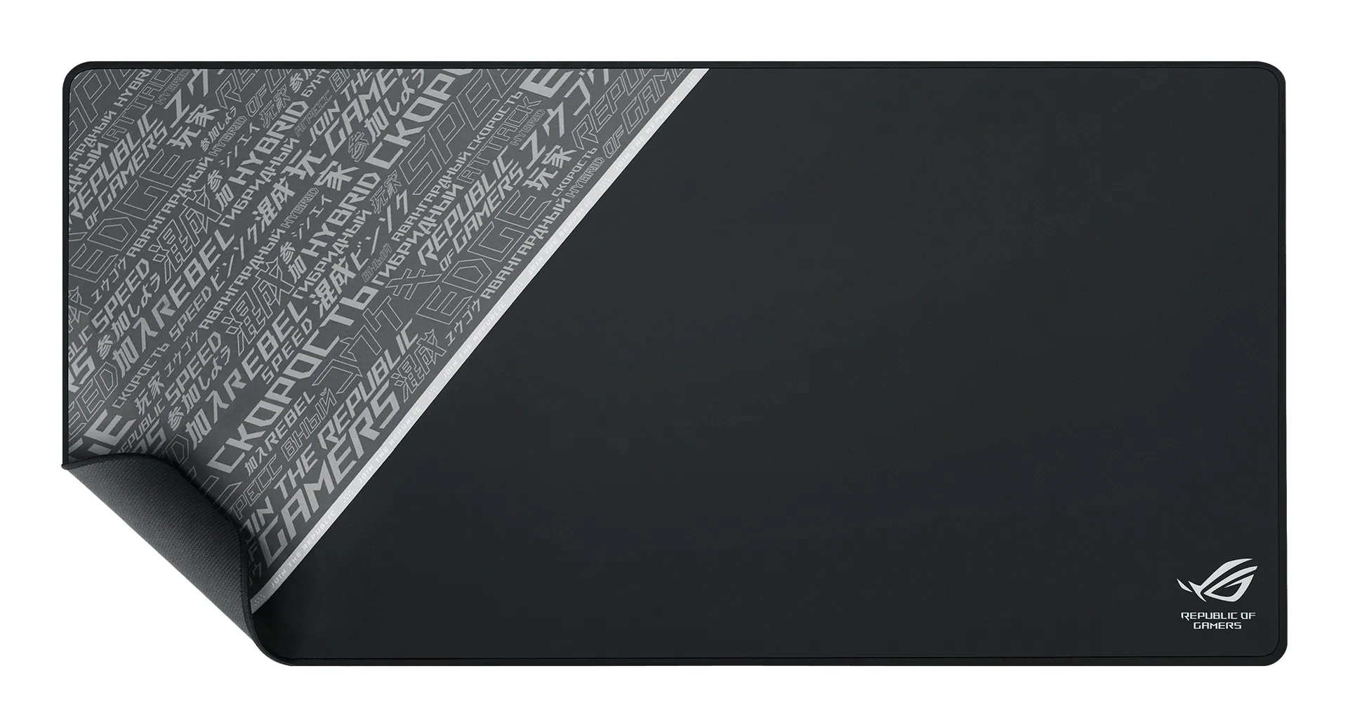 ASUS ROG Sheath BLK LTD Gaming-Mauspad Schwarz, Grau, Weiß – Bild 5