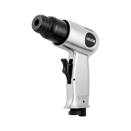 VEVOR Druckluft Meißelhammer, 4500 BPM Pneumatischer Hammer mit 40 mm Hub & 4 Meißeln mit rundem Schaft, leichtes & kompaktes Schaufelwerkzeug mit Luftmeißel zum Schneiden, Stanzen, Schaben – Bild 8