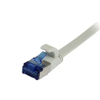Patchkabel RJ45, CAT6A 500Mhz, 3m, grau, U/FTP, flach, TPE(Superflex), AWG32, Synergy 21 Patchkabel RJ45, CAT6A 500Mhz, 3m, grau, U/FTP, flach, TPE(Superflex), AWG32, Synergy 21
