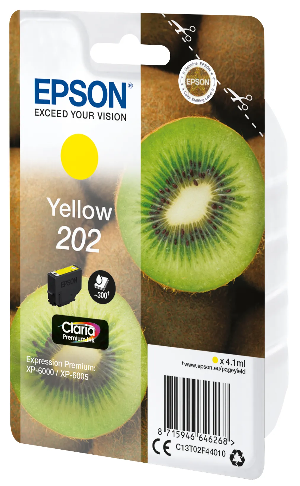 Epson Kiwi Singlepack Yellow 202 Claria Premium Ink – Bild 2