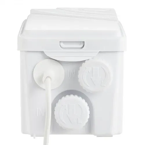 VEVOR Hebeanlage, 350 W, 6000 l/h Durchfluss, 7 m Förderhöhe, Abwasserpumpe mit 3 Wassereinlässen für Keller, Küche, Spüle, Dusche, Badewanne, Wäscheabwasserentsorgung, Aufspülmaschine – Bild 10